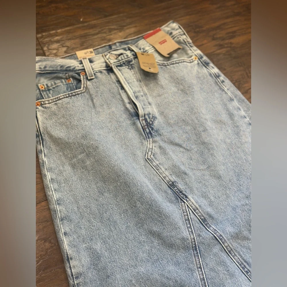 NWT Levi’s ® Women's Long Icon Skirt - Picture 5 of 7